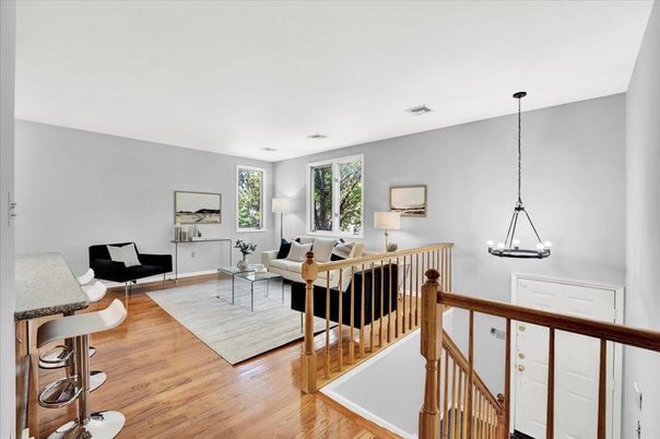 Chandelier, Interior, Living room, Wood Texture Flooring