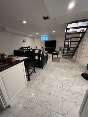 Interior, Living room, Marble, Recessed Lighting