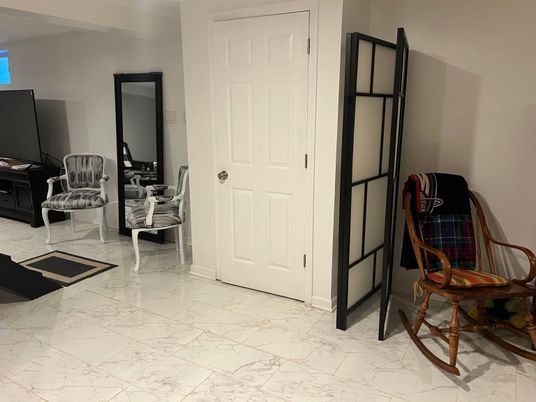 Home Office, Interior, Marble