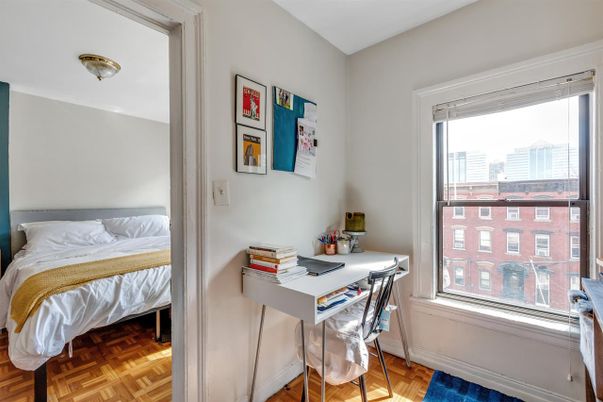 Bedroom, Home Office, Interior, Wood Texture Flooring