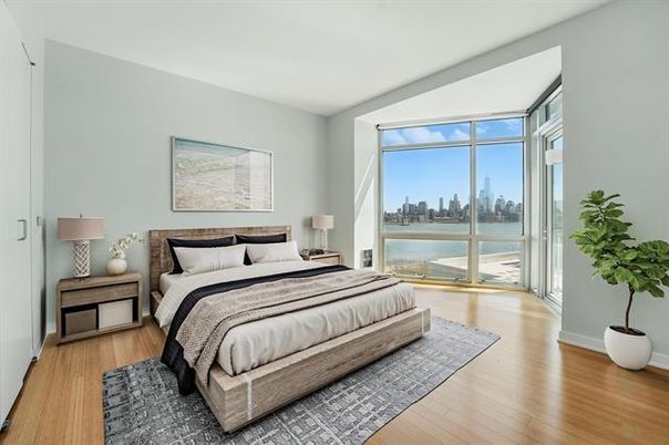 Bedroom, Interior, Water, Wood Texture Flooring