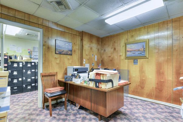 Home Office, Interior, Wooden Walls