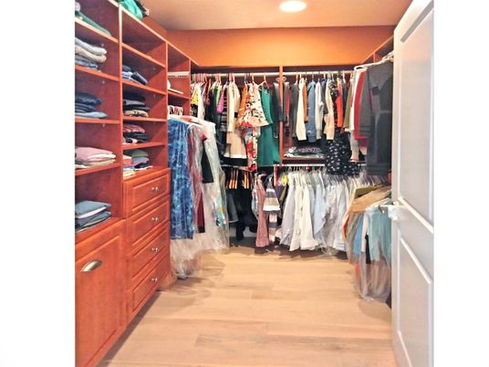 Interior, Recessed Lighting, Walk-in Closets, Wood Texture Flooring