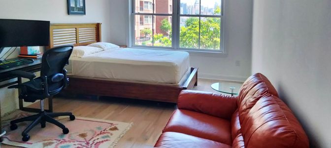 Bedroom, Home Office, Interior, Wood Texture Flooring