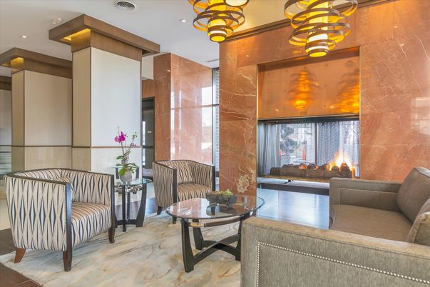 Fireplace, Interior, Living room, Recessed Lighting