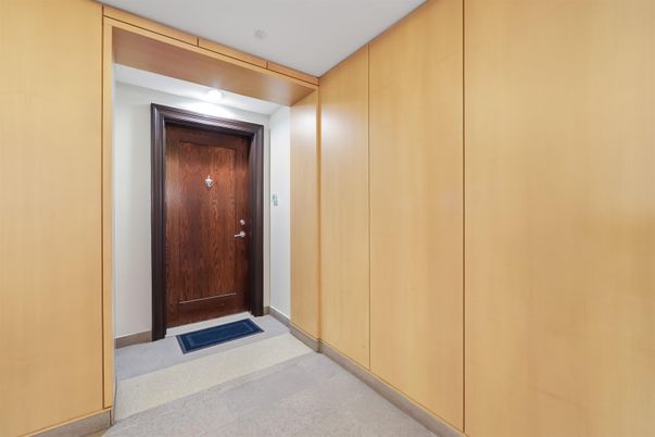 Elevator, Interior, Recessed Lighting, Wooden Walls