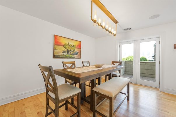 Dining room, Interior, Wood Texture Flooring