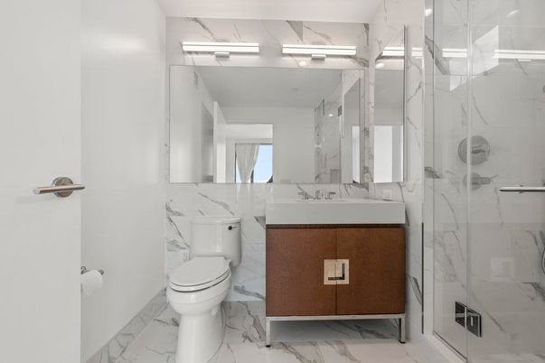 Bathroom, Glass Shower, Interior, Marble, Marble Walls