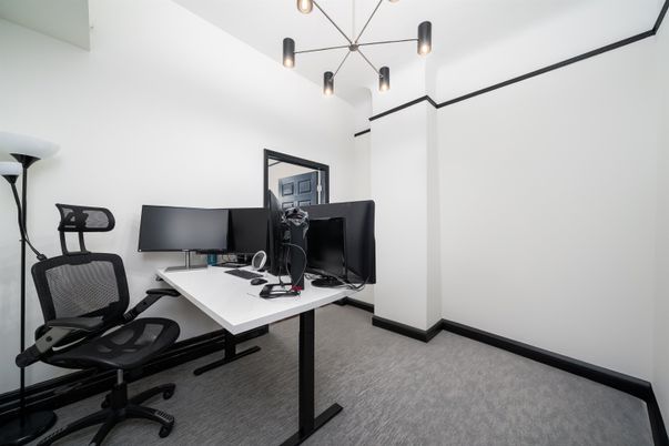 Home Office, Interior, Pendant Lights