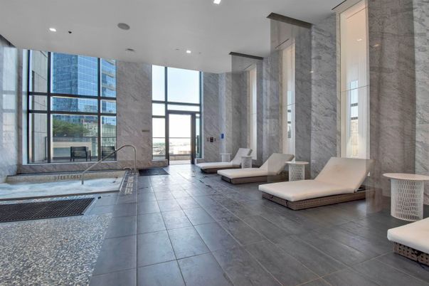 Interior, Marble Walls, Recessed Lighting
