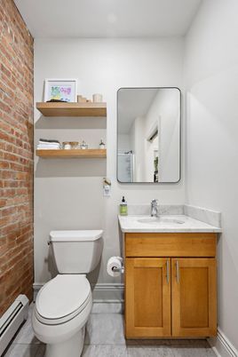 Bathroom, Interior, Stone Walls