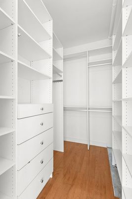Interior, Walk-in Closets, Wood Texture Flooring