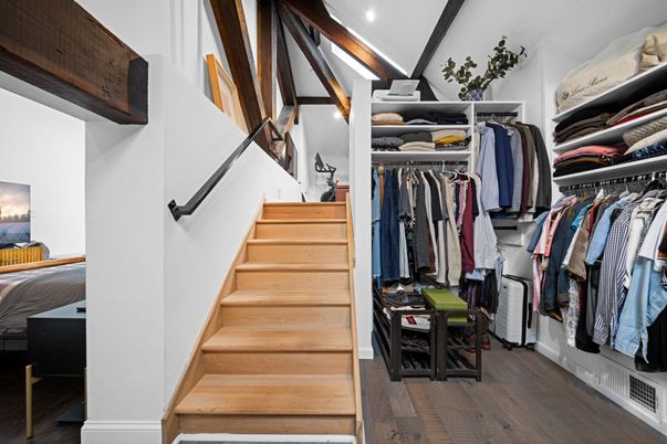 Interior, Recessed Lighting, Walk-in Closets, Wood Texture Flooring