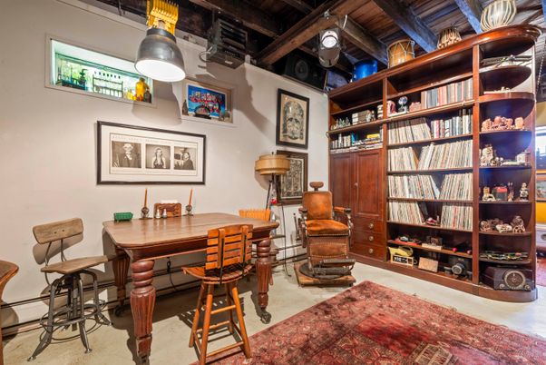 Home Office, Interior, Wooden Beams, Wooden Ceilings
