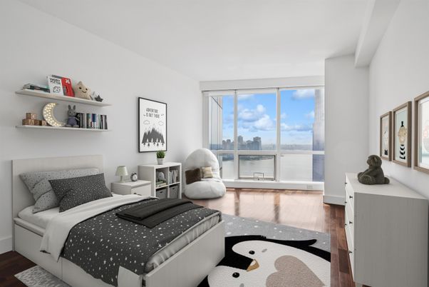 Bedroom, Interior, Water, Wood Texture Flooring