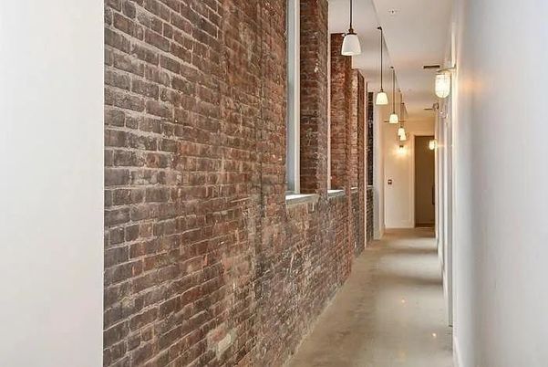 Interior, Pendant Lights, Stone Walls