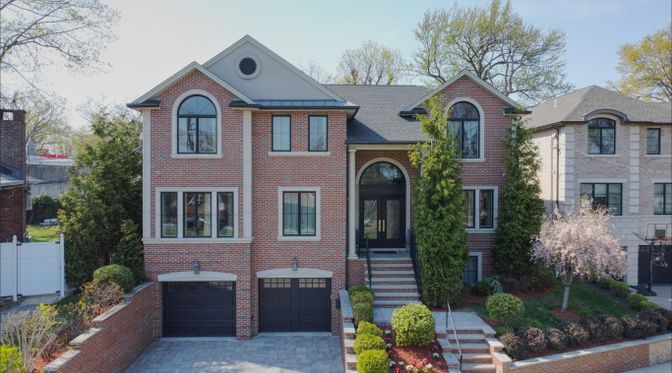 Attached, Exterior, Facade, Brick Facade, Brick Traditional