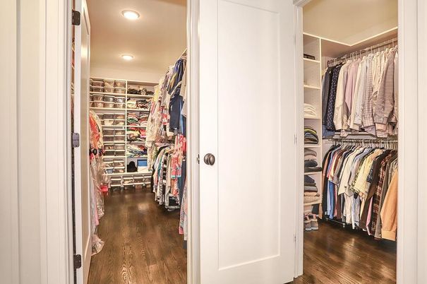 Interior, Recessed Lighting, Walk-in Closets, Wood Texture Flooring