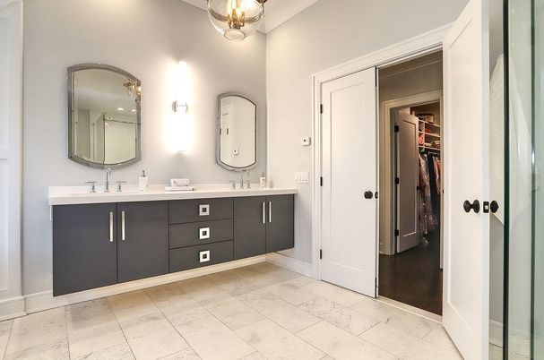 Bathroom, Dual Sink Vanities, Interior, Walk-in Closets