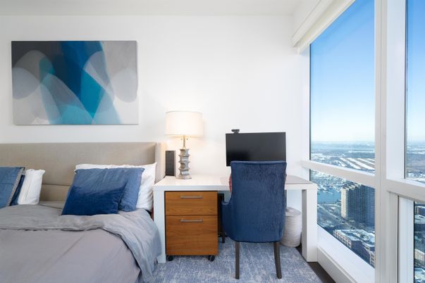 Bedroom, Home Office, Interior, Water