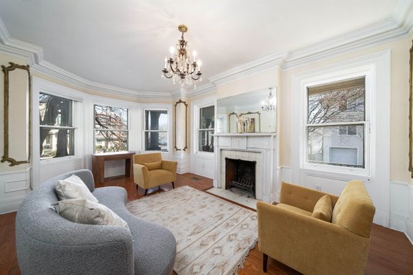 Chandelier, Fireplace, Interior, Living room, Wood Texture Flooring