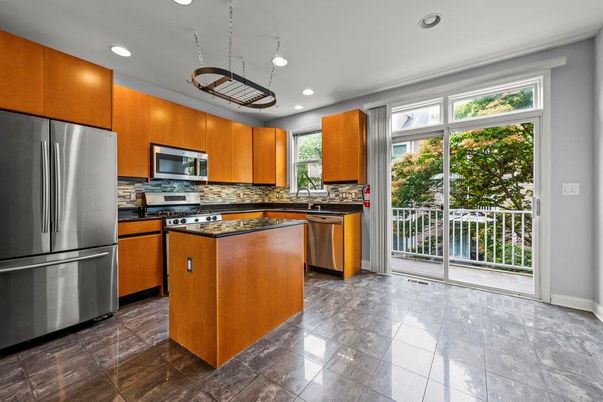 Interior, Kitchen, Recessed Lighting, Stainless Steel Appliances