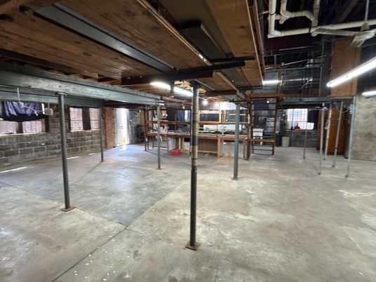 Interior, Stone Walls, Wooden Beams