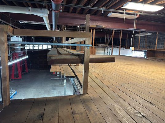 Interior, Wooden Beams