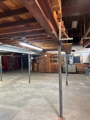 Interior, Wooden Beams