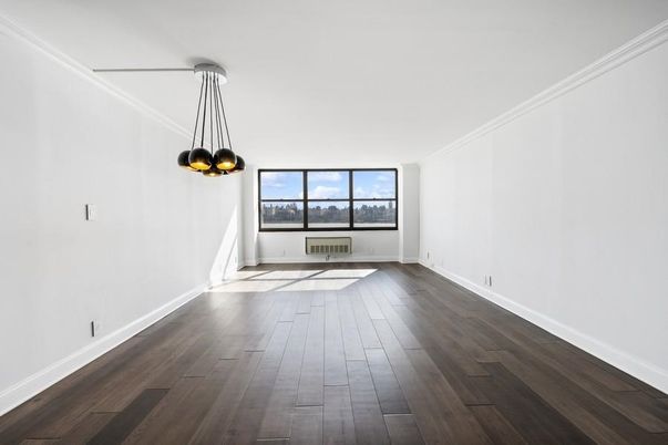 Empty room, Interior, Pendant Lights, Wood Texture Flooring