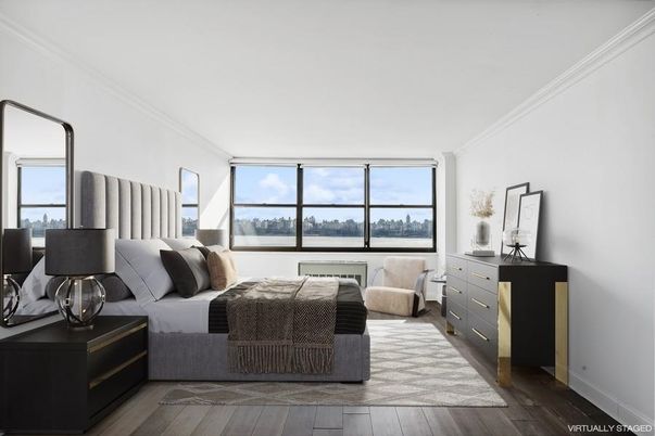 Bedroom, Interior, Water, Wood Texture Flooring