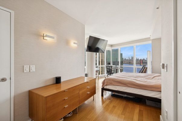 Bedroom, Interior, Water, Wood Texture Flooring
