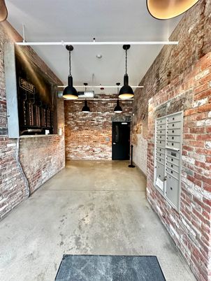 Interior, Pendant Lights, Stone Walls