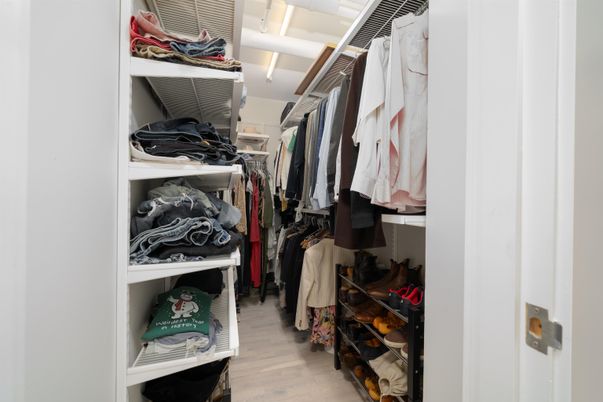 Interior, Walk-in Closets, Wood Texture Flooring