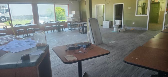 Dining room, Interior, Wood Texture Flooring