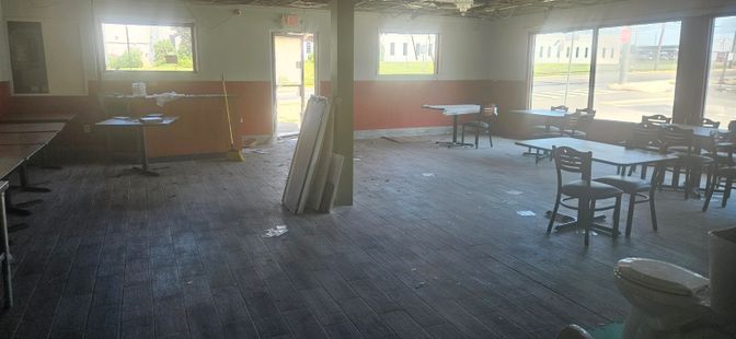 Dining room, Interior, Wood Texture Flooring