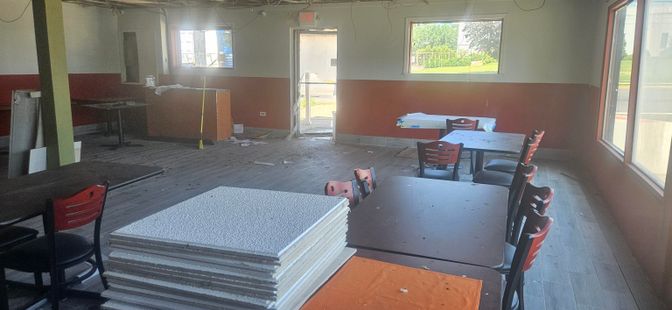Dining room, Interior, Wood Texture Flooring