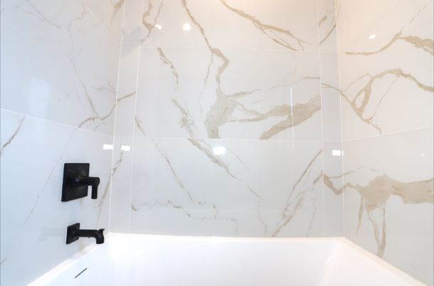 Bathroom, Interior, Marble Walls