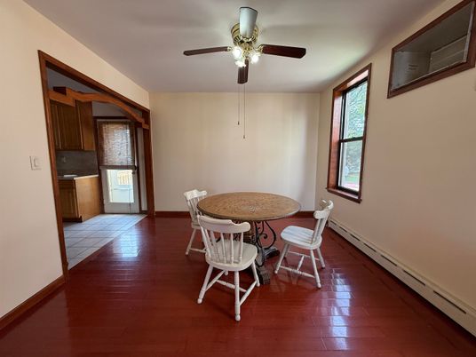 Dining room, Interior, Wood Texture Flooring