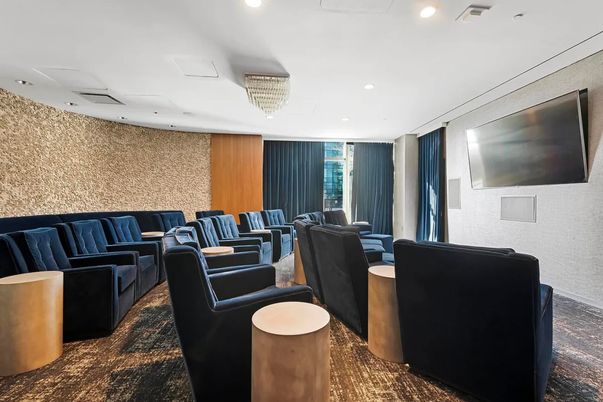 Interior, Recessed Lighting, Theatre Room