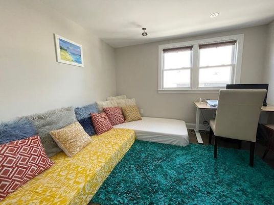 Bedroom, Home Office, Interior, Recessed Lighting