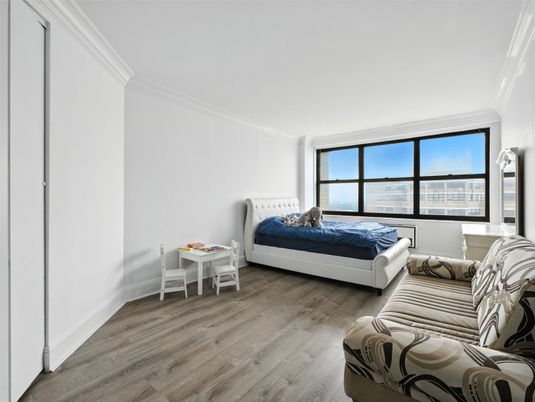Bedroom, Interior, Water, Wood Texture Flooring