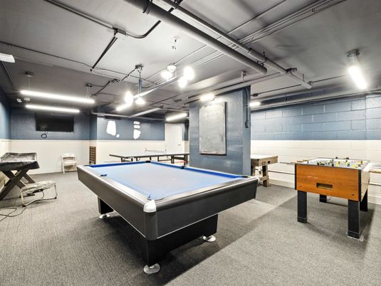 Billiard Table, Game Room, Interior
