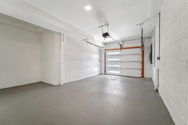 Garage, Interior, Recessed Lighting, Stone Walls