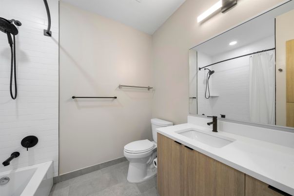 Bathroom, Interior, Recessed Lighting