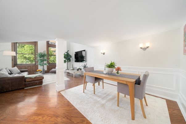 Dining room, Interior, Living room, Wood Texture Flooring