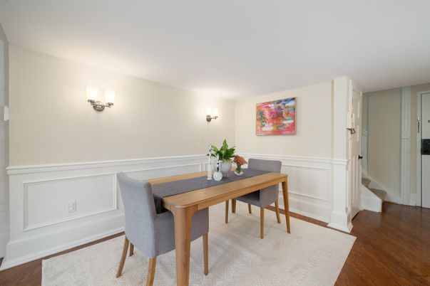 Dining room, Interior, Wood Texture Flooring