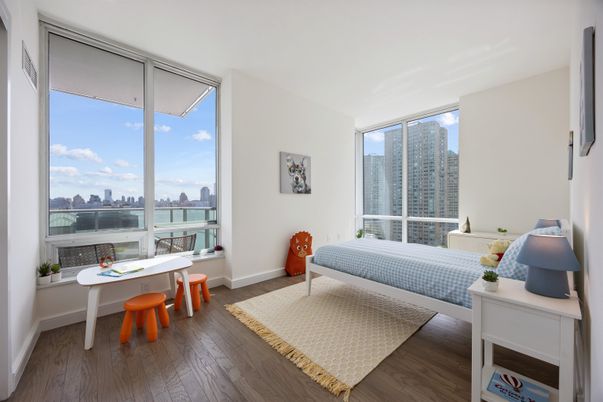 Bedroom, Interior, Water, Wood Texture Flooring