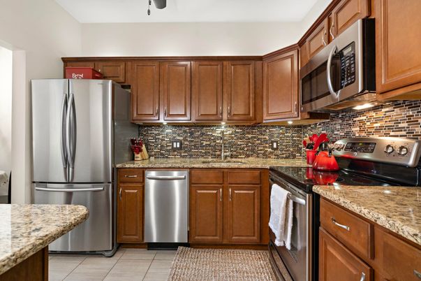Interior, Kitchen, Stainless Steel Appliances
