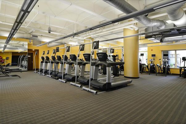 Fitness Equipment, Gym, Interior